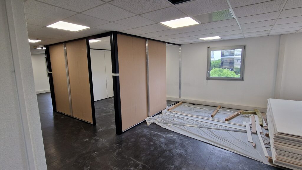 cloison modulaire plaques de plâtre